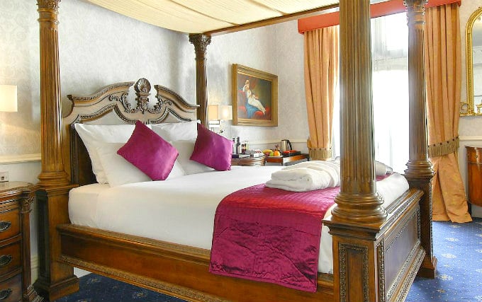 A comfortable double room at Inverness Court Hotel