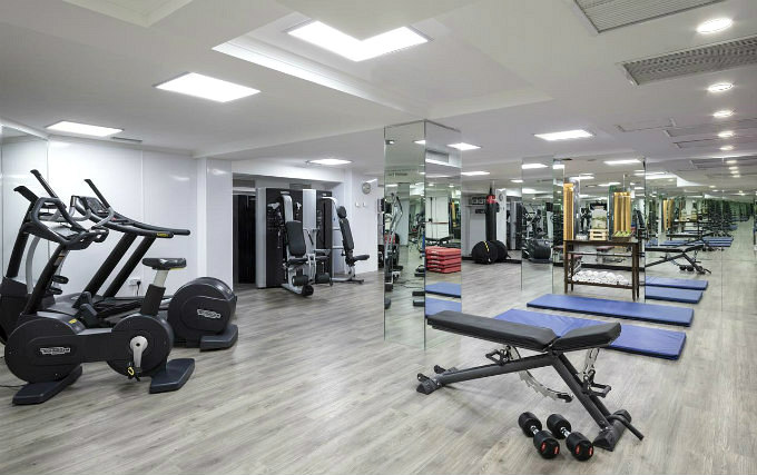 Gym at Melia White House Hotel