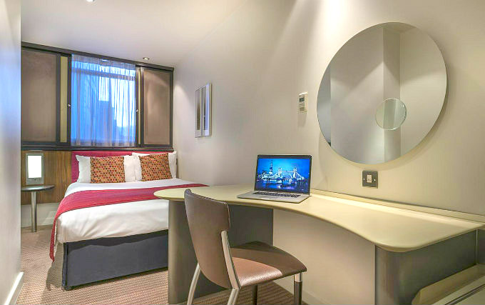 A double room at Corus Hotel Hyde Park