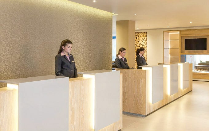 You will receive a friendly welcome from Reception at the hotel