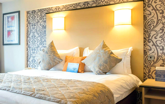 A comfortable double room at Danubius Hotel Regents Park