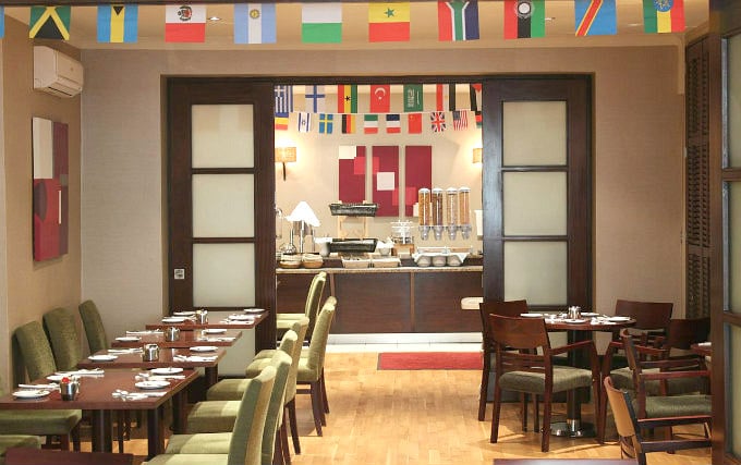 Relax and enjoy your meal in the Dining room at Sidney Hotel London